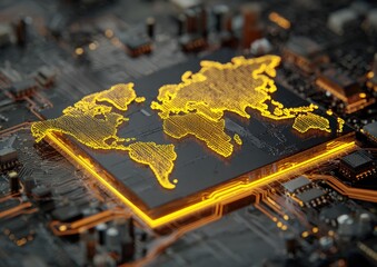 Global digital circuit board