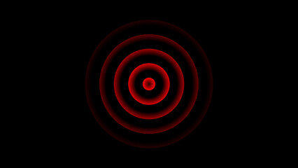 cyan color Technology Radio waves screen illustration . Communications Tower Icon illustration .Technology Radio wave signal icon on a black background.	