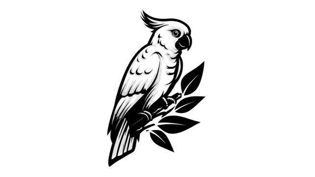 Parrot illustration design