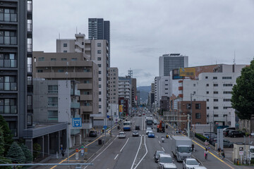 Sapporo Hokkaido Japan cityscape
