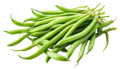 Fototapeta premium PNG Green bean vegetables beans produce.