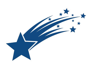 Cosmic Trail: A celestial vision of a shooting star streaks across the canvas, leaving a glittering trail of celestial energy. © Tahura