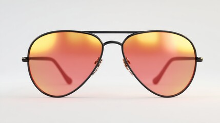 Aviator sunglasses, gradient tint