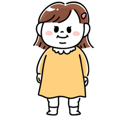 肥満体型の女の子