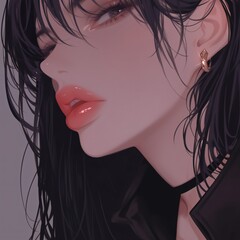 Naklejka premium vampire illustration , generation AI 