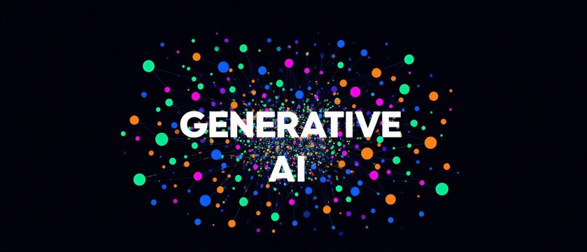 illustration of abstract stream: large language model in ai technology | ai, technology, innovation, future, big data theme