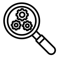 Optimization  Icon Element For Design