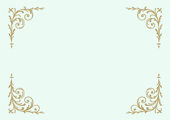 Elegant Ornamental Frame - Vintage and Decorative Borders
