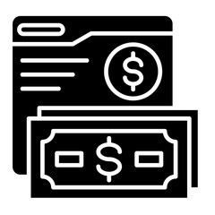 Budget  Icon Element For Design