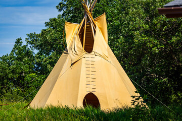 Tipi indian tent wigwam indian tent sioux style © PhotoSpirit