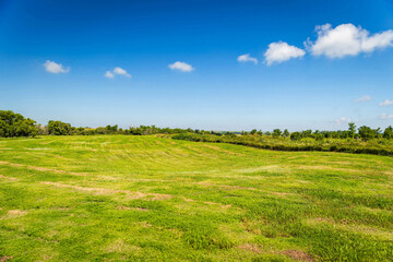 Awatixa village remaining's at Knife River Indian Villages Site