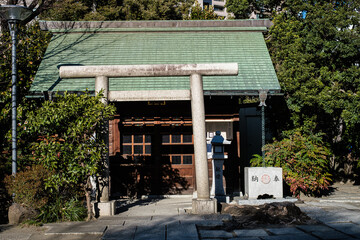 東京都月島龍神社
