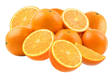 fresh oranges, a delicious and vitamin c filled snack