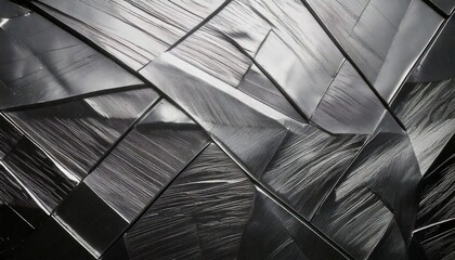 Metallic Silver Texture Background