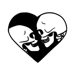 love beyond death concept drawing