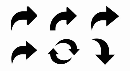 Arrow direction navigation pointer sign symbol graphic design interface web ui ux