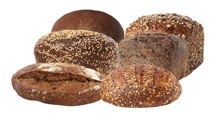 variety of artisanal breads crusted with seeds rustic culinary experience