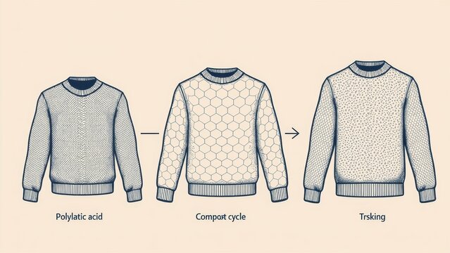 Sweater series design illustration