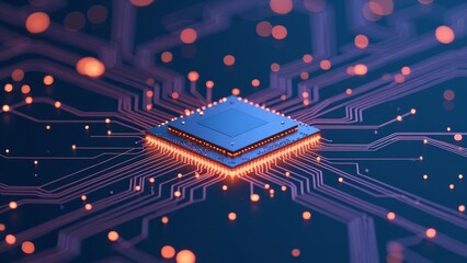 Purple chip circuit design