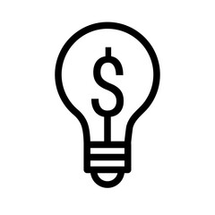 Green Innovation in Finance Line Icon of Green Banking & ESG Investing Icon Set