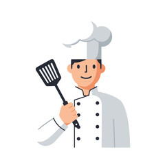 chef with a spoon