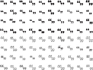 quotation marks, quote, speech bubble, punctuation, typography, text, dialogue, communication, writing, literature, emphasis, citation, double quote, single quote, curly quote, straight quote, black q