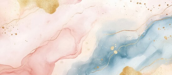 Delicate abstract art with soft hues and elegant textures.