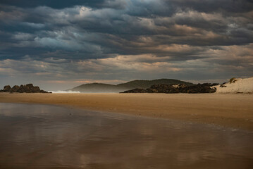 Sunset over Delicate Nobby Beach