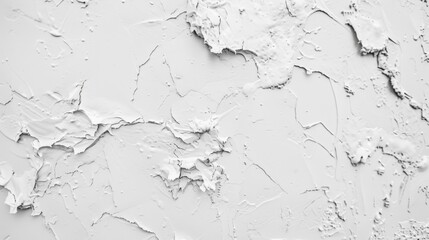 Fototapeta premium Aesthetic White Wall Background: Smooth Gypsum Surface with High-Grade Gray Accents – Artistic Renovation Vibe