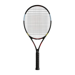 Modern Tennis Racquet on white Background