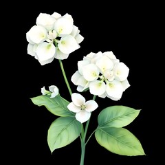 Obraz premium watercolor flower illustration