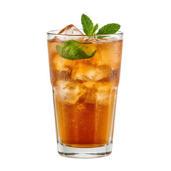 mojito cocktail isolated on white background