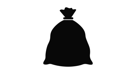 A black silhouette of a dress with a crown on a white background