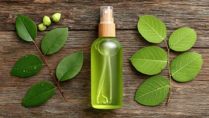 Green Elixir with Leaves