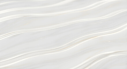 Abstract flowing white marble texture with soft light and subtle brown veins