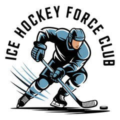 Ice Hockey Force Club Logo