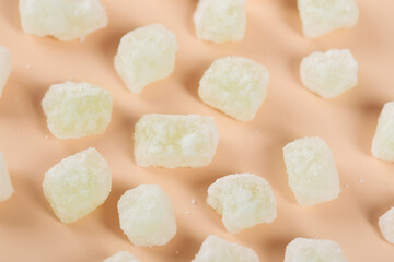 Candied Winter Melon Preserves - Traditional Asian Confectionery Diced Fruit Candy