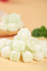 Diced Winter Melon Candy Cubes - Traditional Chinese Szechuan Preserves Sweet Confection