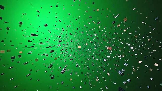 The virtual paradigm explode into digital distortion blind chaos, with dissipate digital fragmentise glittering framing amp firm jet background, create an drink impact perfect for piled