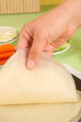 Making Whole Wheat Tortillas - Hand Pressing Dough for Homemade Burrito Wraps