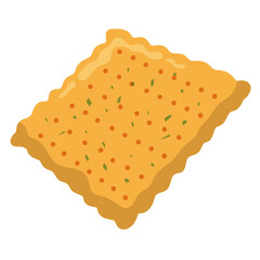 Crispy Crackers cute illustration digital artwork