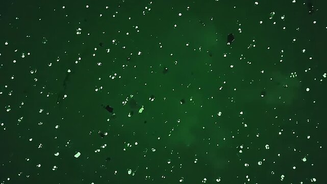 Explode pixel glitch screen distortions ripple chaotically, pixel pieces breaking apart crisply on a uniform green background to facilitate clean compositing.