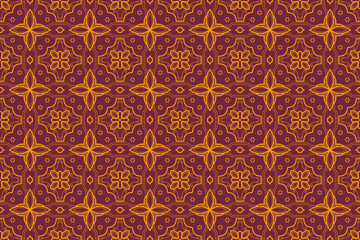 Ornamental Geometric Abstract Pattern
