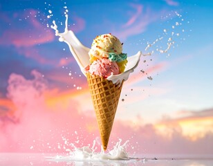 ice cream cone