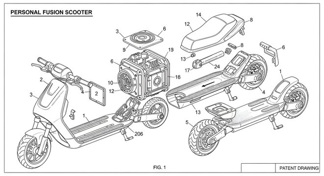 Scotter Exploded View Parts List Exploded View Images – Browse 33 Stock Photos, Vectors, and ...
