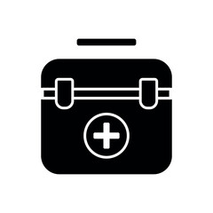 first aid kit icon vector design template elegant style