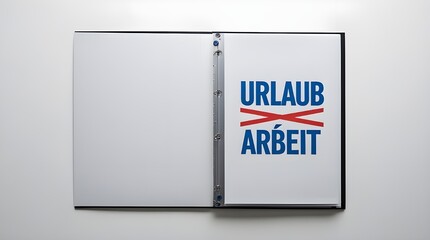 open book with blank pages