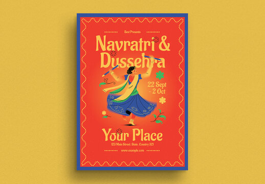 Navratri & Dushera Event Flyer.zip