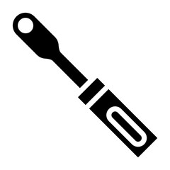 Torque Wrench  Vector Glyph Icon Design