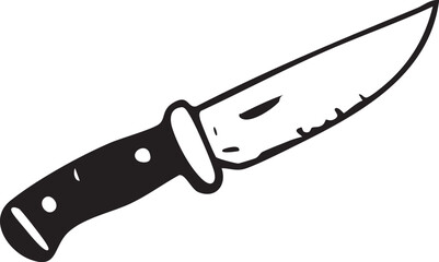 knife isolated on white